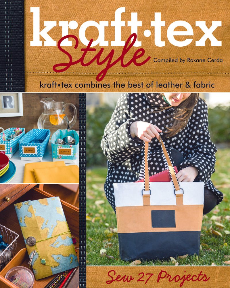 Kraft-Tex Style: Kraft-Tex Combines The Best Of Leather & Fabric - Sew 27 Projects -Makeify Marketplace