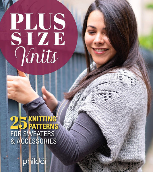 Plus Size Knits - 25 Knitting Patterns For Sweaters & Accessories -Makeify Marketplace