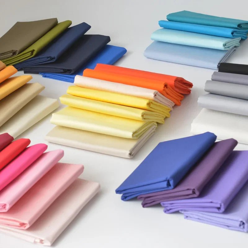 Solid Color Poplin Cotton Fabric (145cm x 100cm) -Makeify Marketplace