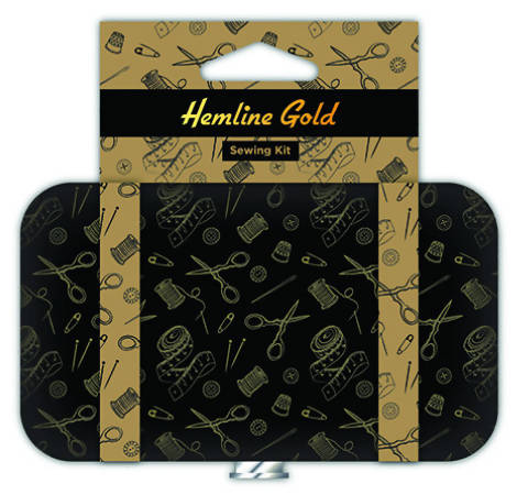 Hemline Gold Sewing Kit